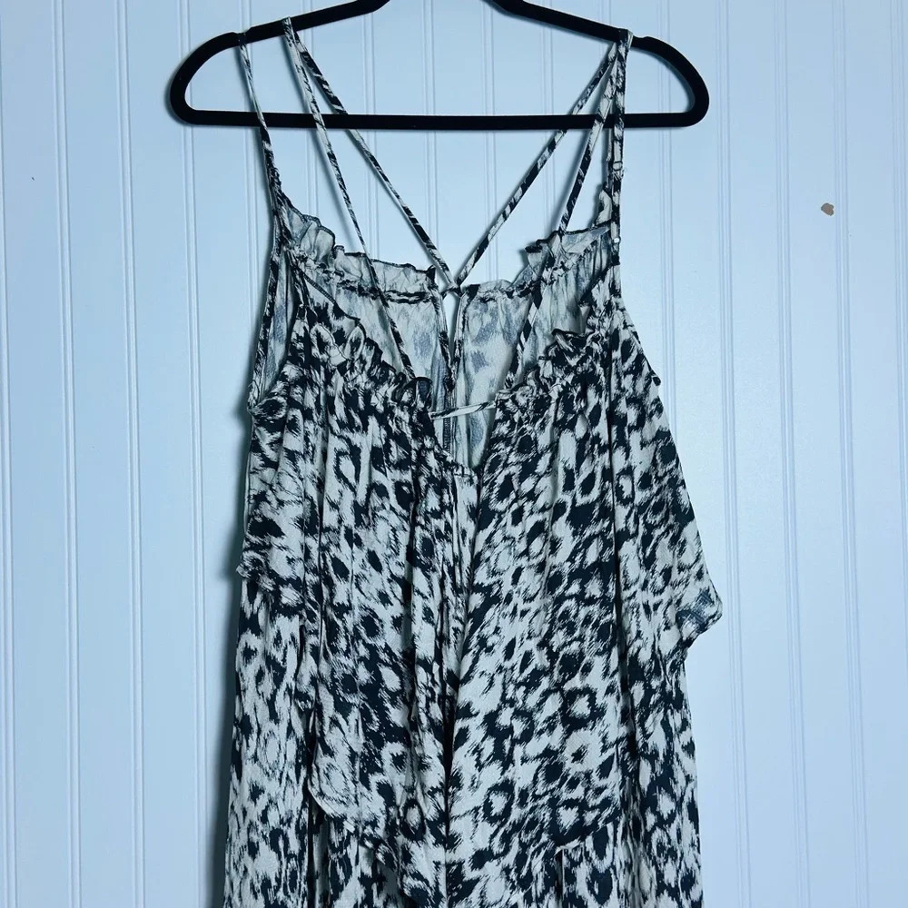 Anthropologie Flowy Strappy Midi Dress NWT Size M Casual Open Back Bohemian - Picture 9 of 14